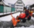 TYM Traktor im Einsatz
