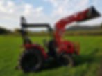 TYM Traktor im Einsatz