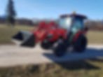 TYM Traktor im Einsatz